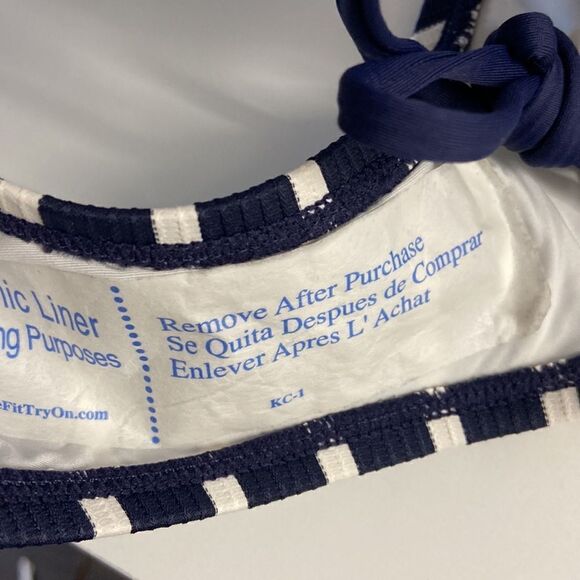 La Blanca Capri Adjustable Loop Hipster Bikini Bottoms Size 12 - Picture 3 of 5